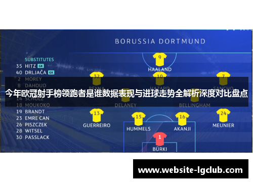 今年欧冠射手榜领跑者是谁数据表现与进球走势全解析深度对比盘点 今年欧冠射手榜领跑者是谁数据表现与进球走势全解析深度对比盘点